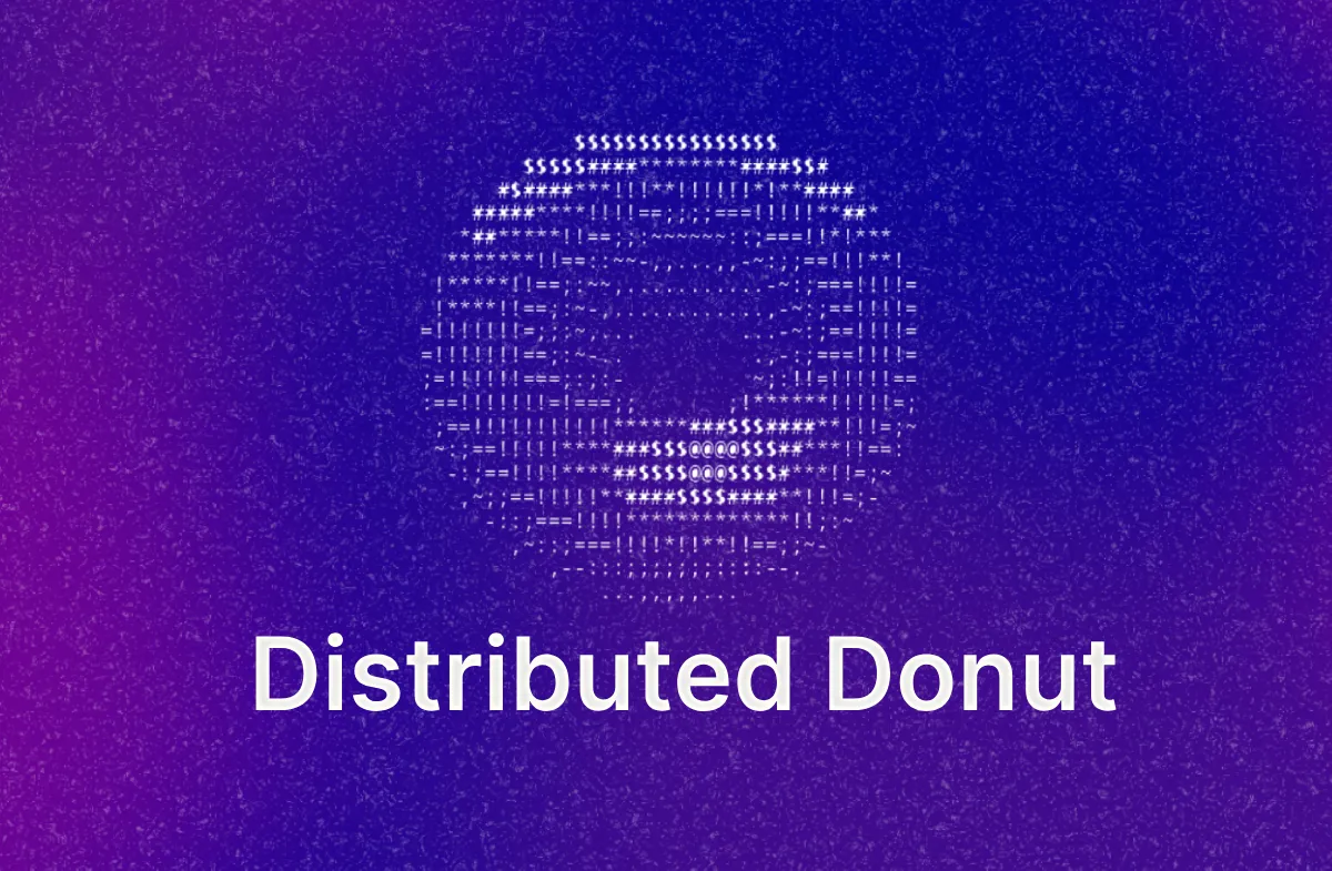 Thumbnail of 'Distributed Donut' project